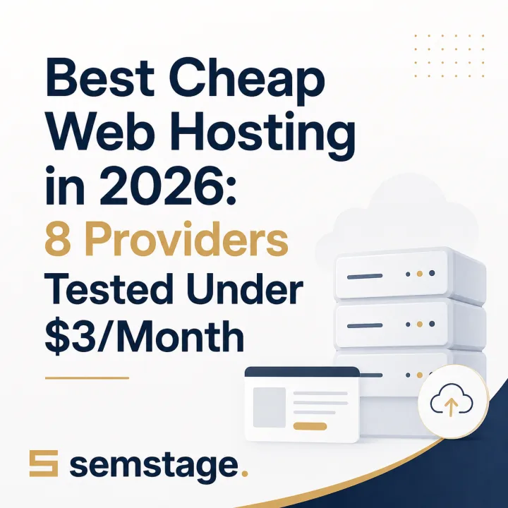Best Cheap Web Hosting in 2026: 8 providers tested under $3/month