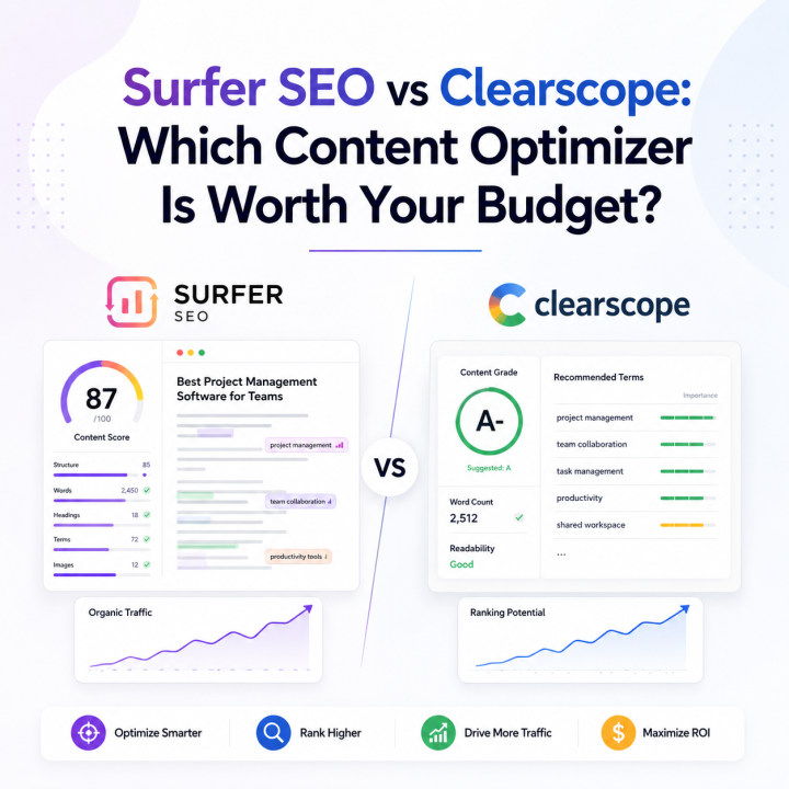 Surfer SEO vs Clearscope: Which Content Optimizer Is Worth Your Budget?