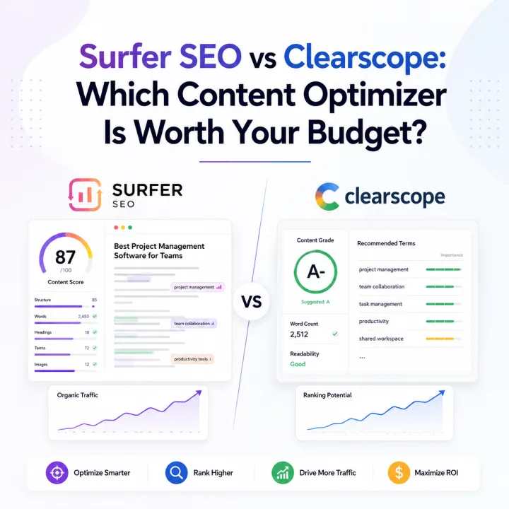 Surfer SEO vs Clearscope: Which Content Optimizer Is Worth Your Budget?